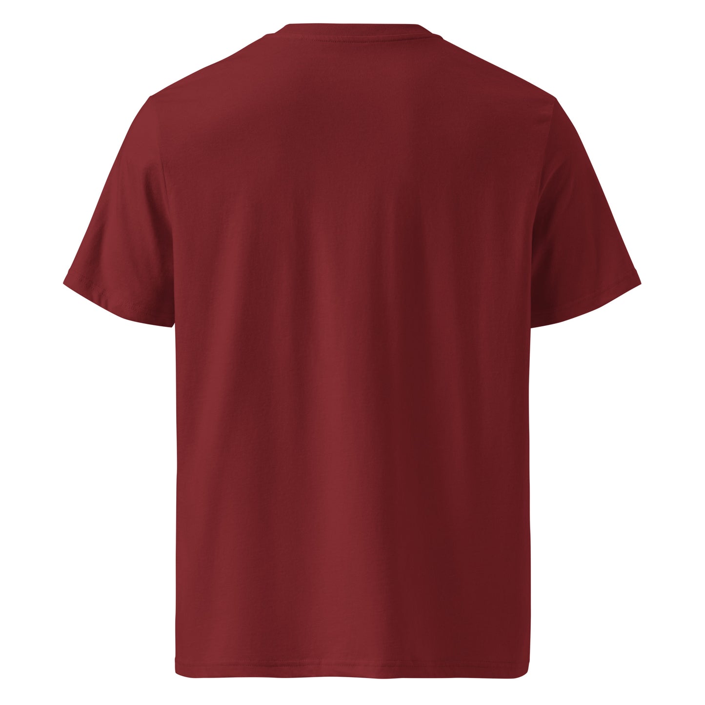 Burgundy/White T-Shirt