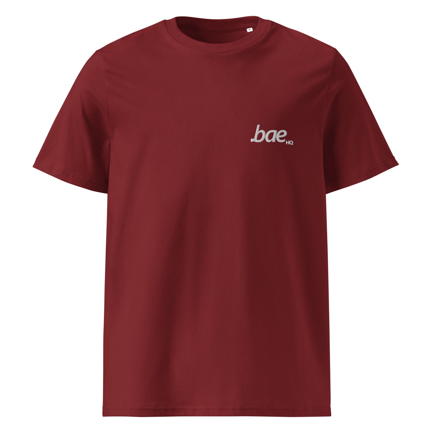 Burgundy/White T-Shirt